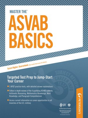 cover image of Master the ASVAB Basics